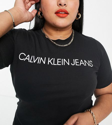Calvin Klein Plus - T-shirt institutionnel - Calvin Klein Jeans Plus - Modalova