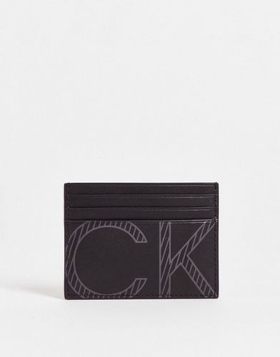 Porte-cartes avec grand logo emblématique - Calvin Klein - Modalova
