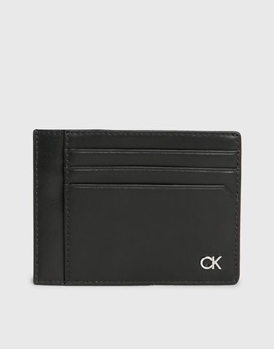 Porte-cartes en cuir - Ck - Calvin Klein - Modalova