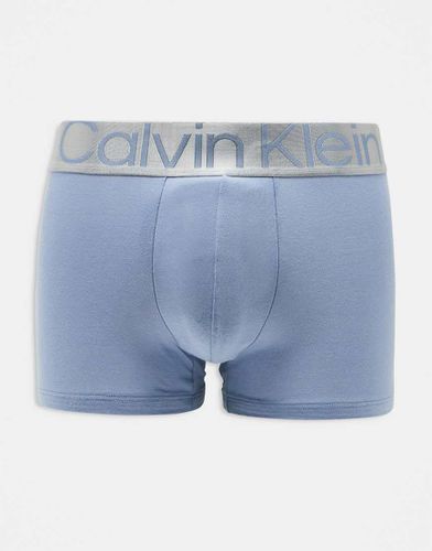 Steel - Lot de 3 boxers - Gris/bleu - Calvin Klein - Modalova