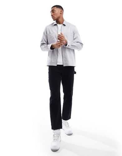 Surchemise en coton avec poches en 3D - clair - Calvin Klein - Modalova