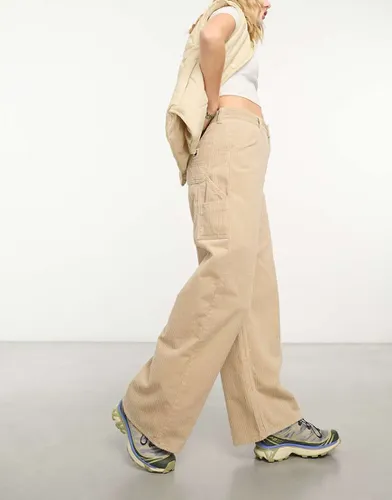 Jens - Pantalon ample à taille haute - Beige - Carhartt Wip - Modalova