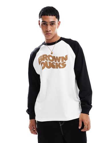 T-shirt de baseball à manches longues et inscription Brown Ducks » - Carhartt Wip - Modalova