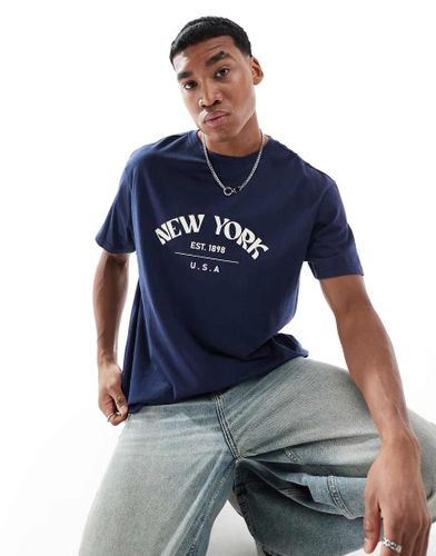 T-shirt oversize  inscription New York - Another Influence - Modalova