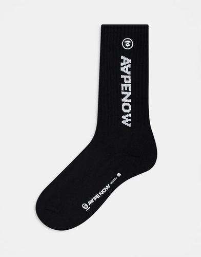 AAPE By A Bathing Ape - Chaussettes avec logo - Aape By A Bathing Ape® - Modalova