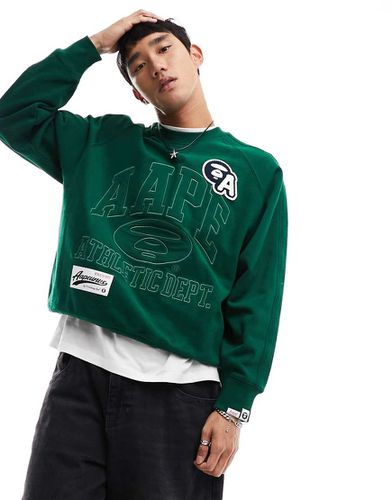 Aape By A Bathing Ape - Sweat-shirt style universitaire - Aape By A Bathing Ape® - Modalova