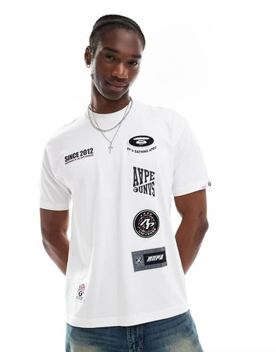 Aape By A Bathing Ape - T-shirt à motif logo - Blanc - Aape By A Bathing Ape® - Modalova