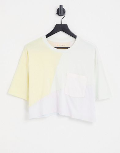 Pride Capsule - T-shirt crop top effet color block - Abercrombie & Fitch - Modalova