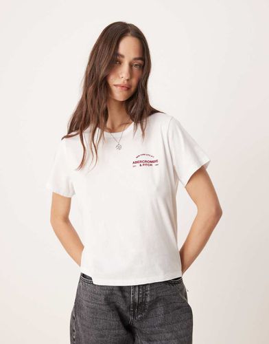 T-shirt à logo - Abercrombie & Fitch - Modalova