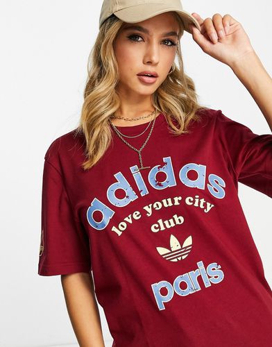 T-shirt à logo Paris - adidas Originals - Modalova