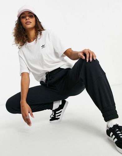 T-shirt basique avec petit logo - Adidas Originals - Modalova