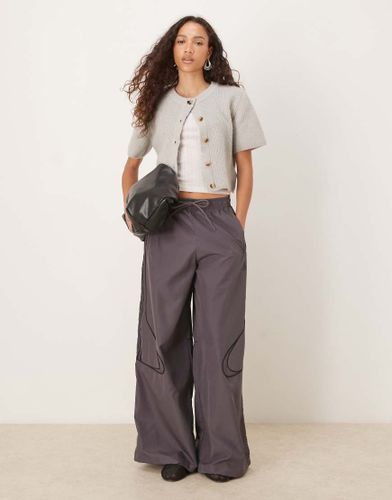 Teamgeist - Pantalon de survtement oversize en tissu - /noir - Adidas Originals - Modalova