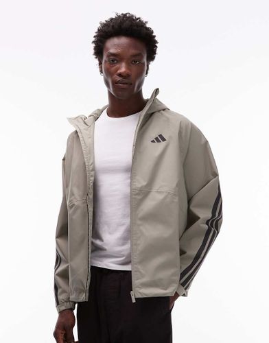 Veste de pluie  3 bandes - Kaki - Adidas Originals - Modalova
