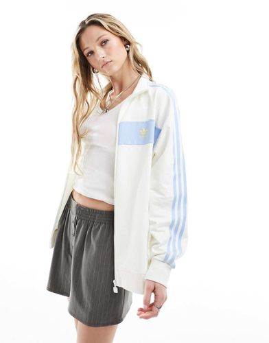 Veste de survêtement rétro - cassé et bleu - Adidas Originals - Modalova