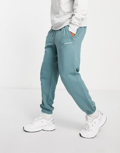 X Pharrell Williams - Pantalon de jogging basique de qualité supérieure - Émeraude brumeux - Adidas Originals - Modalova