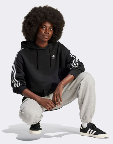 Adicolor - Sweat à capuche oversize avec logo 3 bandes - Adidas Originals - Modalova