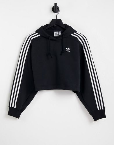 Adicolour - Sweat à capuche court à 3 bandes - Adidas Originals - Modalova