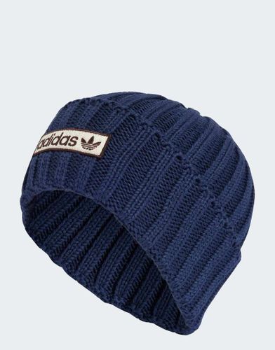 Bonnet en maille paisse - Indigo nuit et encre effet vieilli - Adidas Originals - Modalova