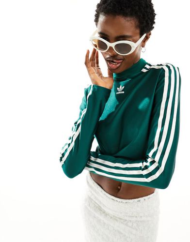 Crop top à manches longues - Adidas Originals - Modalova