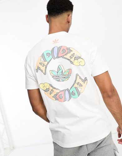 Enjoy Summer - T-shirt imprimé au dos - Adidas Originals - Modalova