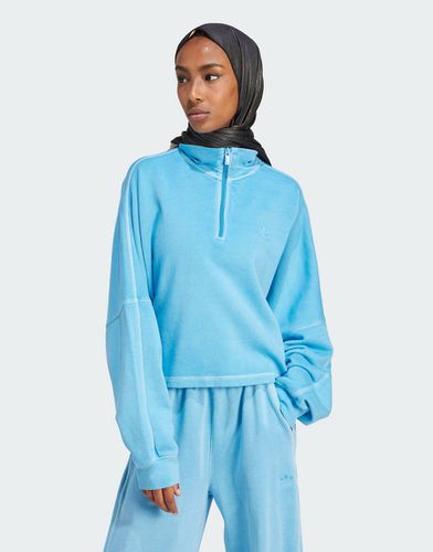 Pull adidas shop femme bleu