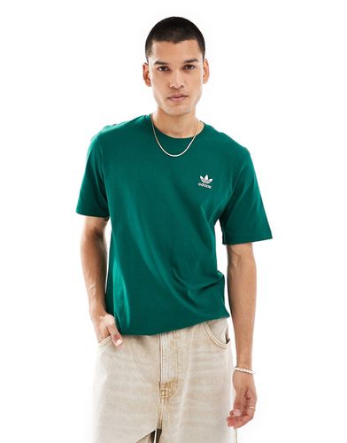 Essentials - T-shirt à logo trèfle - universitaire - Adidas Originals - Modalova