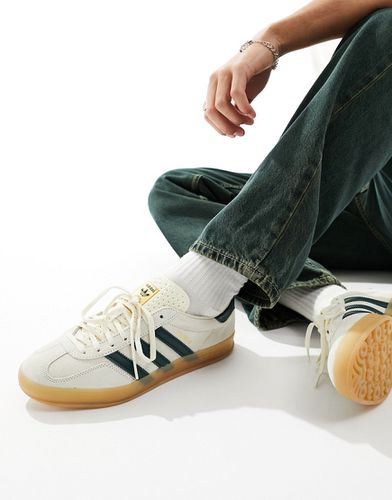 Gazelle Indoor - Baskets - Crème et vert - Adidas Originals - Modalova