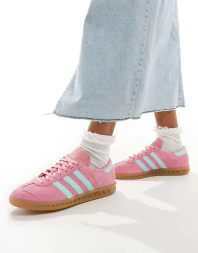 Hamburg - Baskets - Rose et bleu - Adidas Originals - Modalova