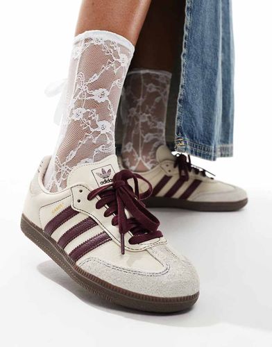 Samba - Baskets - Crème/marron - Adidas Originals - Modalova