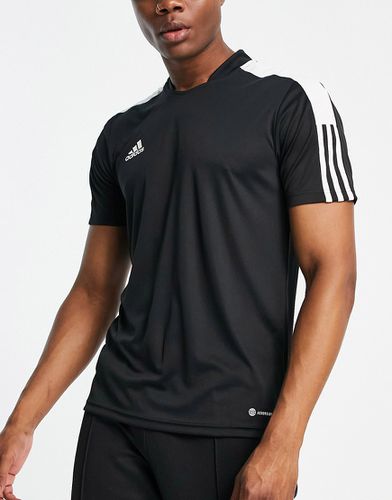 Adidas - Football Tiro 21 - T-shirt avec bandes sur les épaules - Adidas Performance - Modalova