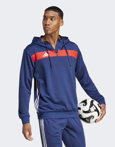 Adidas Football - Tiro 25 Essentials - Sweat  capuche - marine/rouge - Adidas Performance - Modalova