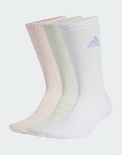 Lot de 3 paires de chaussettes rembourrées - Adidas Performance - Modalova