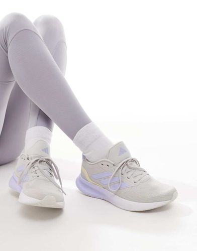 Adidas Running - Runfalcon 5 - Baskets - Gris et lilas - Adidas Performance - Modalova