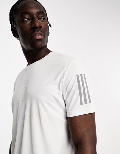 Adidas Running - T-shirt - Blanc - Adidas Performance - Modalova