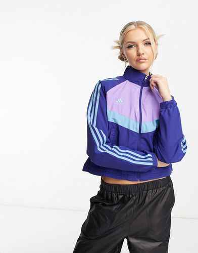 Adidas Sportswear - House of Tiro - Veste de survêtement à 3 bandes - et violet - Adidas Performance - Modalova
