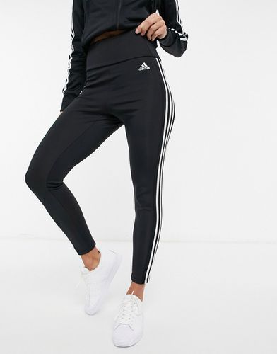 Adidas Training - Designed To Move - Legging 7/8ème à taille haute et logo 3 bandes - Adidas Performance - Modalova