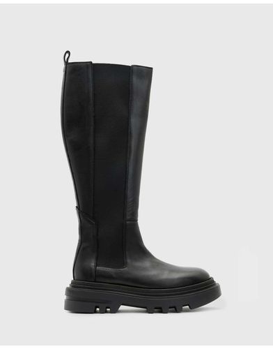 Monica - Bottes hautes en cuir - Allsaints - Modalova