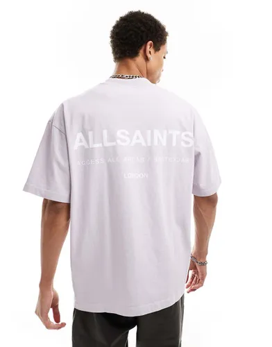 Access Underground - T-shirt oversize - Lilas - Allsaints - Modalova