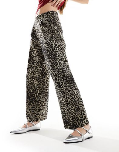 Jemi Leppo - Pantalon à imprimé léopard - Allsaints - Modalova