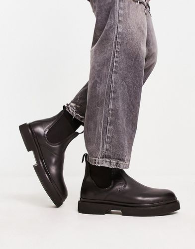 Chelsea Boots Noir Miinto Homme Chaussures Bottes Bottines Homme Taille: 44 EU 