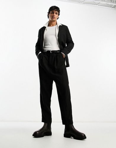 Pace - Pantalon de costume d'ensemble coupe fuselée - Noir - Allsaints - Modalova