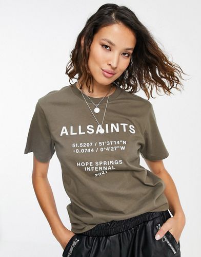 T-shirt avec logo - AllSaints - Modalova
