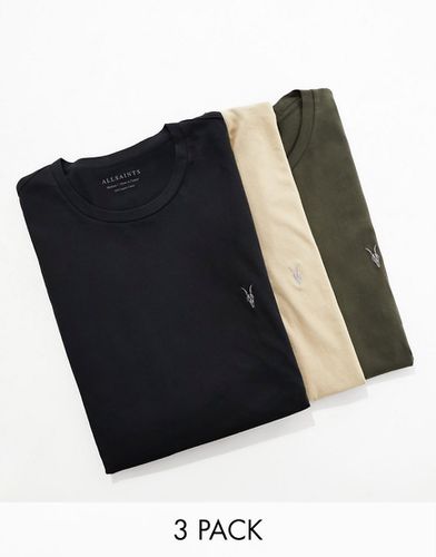 Tonic - Lot de 3 t-shirts - Multicolore - Allsaints - Modalova