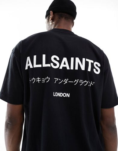Underground - T-shirt oversize - Allsaints - Modalova
