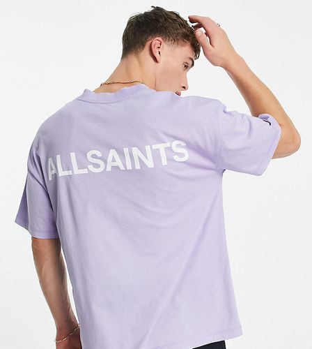 X ASOS - Exclusivité - T-shirt ras de cou oversize - Lilas délavé - Allsaints - Modalova