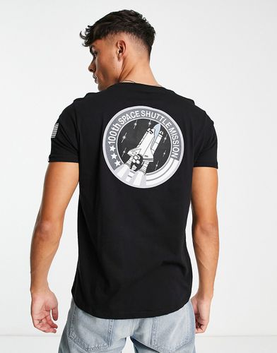 T-shirt avec imprimé navette de la NASA au dos - Alpha Industries - Modalova