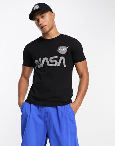 Sweat à logo NASA réfléchissant - Alpha Industries - Modalova