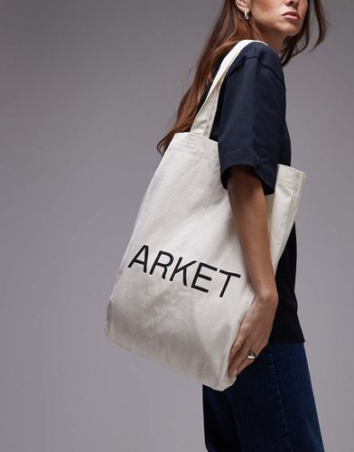 Tote bag en toile - cassé - Arket - Modalova