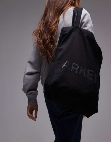 ARKET - Tote bag en toile - Noir - Arket - Modalova