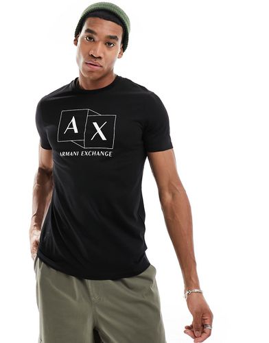 Boxes - T-shirt ajusté à logo - Armani Exchange - Modalova